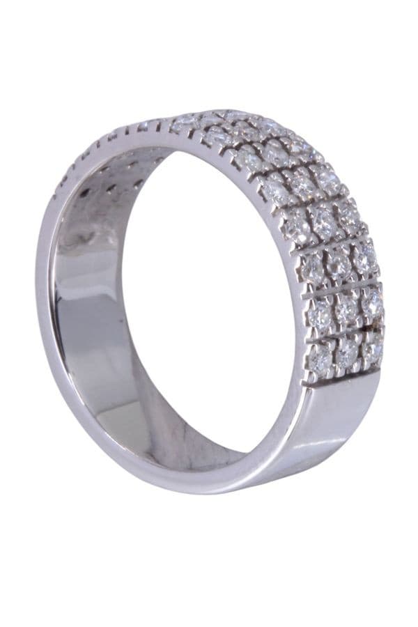 Bague Moderne Pavage Diamants - photo 4