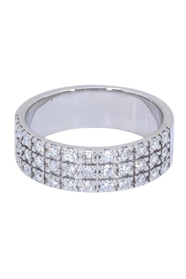 Bague Moderne Pavage Diamants - photo 5
