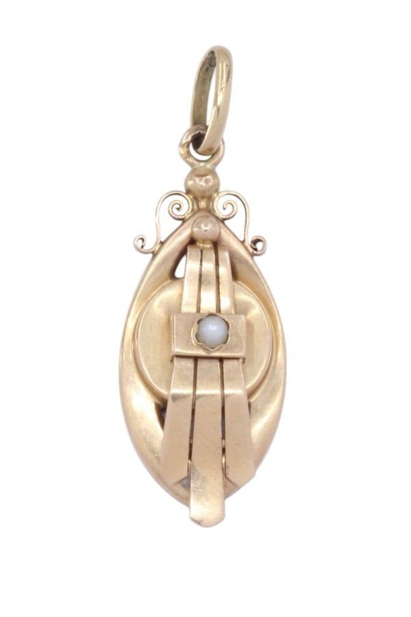Pendentif Perle Napoléon Iii
