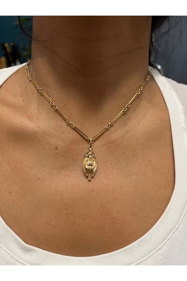Pendentif Perle Napoléon Iii - photo 2
