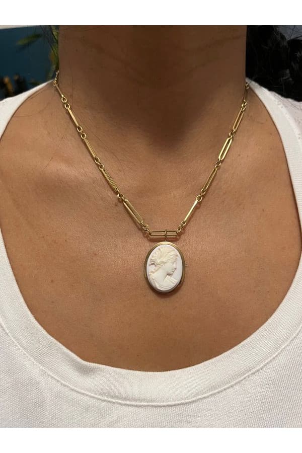 Broche-Pendentif Camée - photo 2