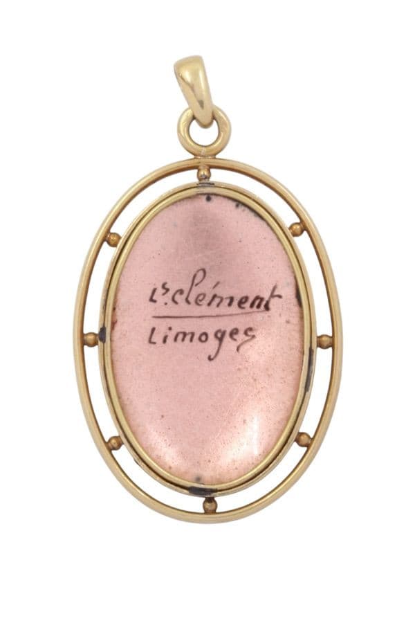 Pendentif Émail de Limoges - photo 3