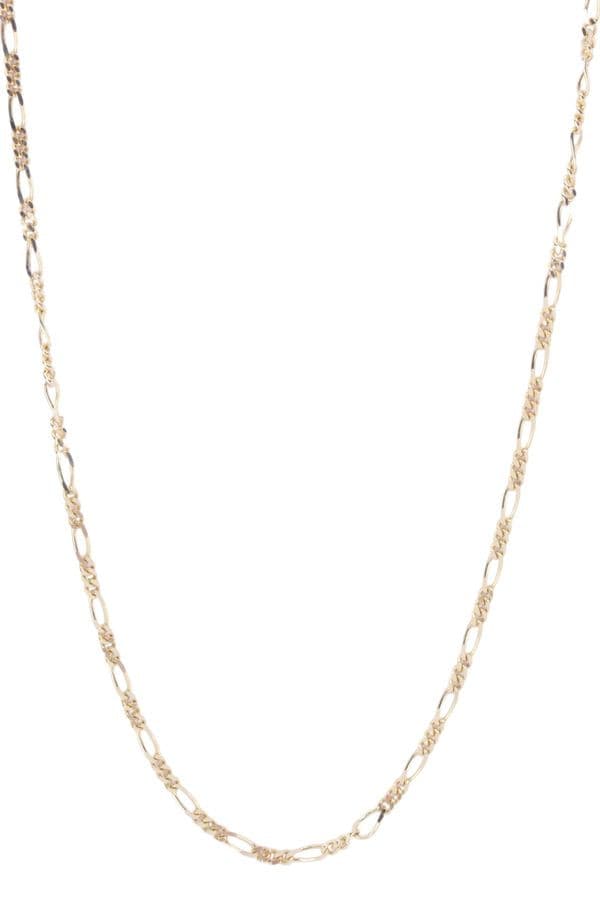 Chaine Maille Figaro Alternée