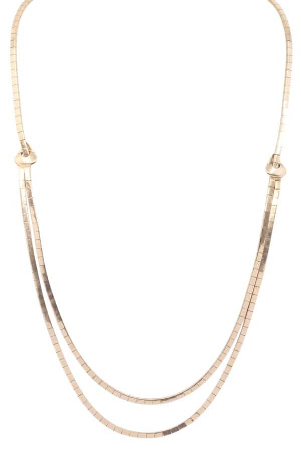 COLLIER 2 RANGS, photo 2 sur 3