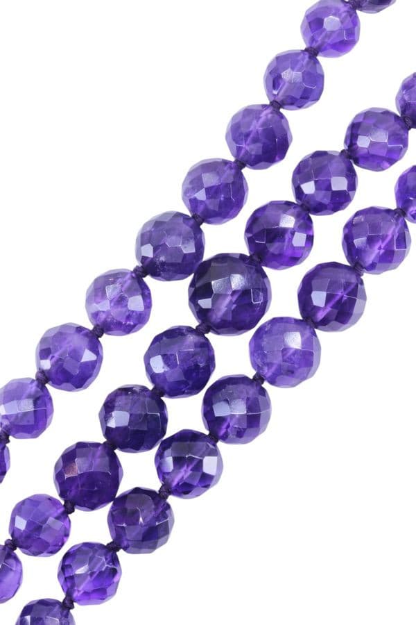 Bracelet 3 Rangs Améthystes - photo 2