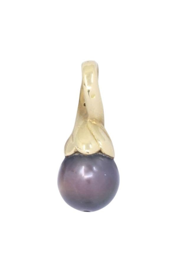 Pendentif Perle de Tahiti et Diamants - photo 3