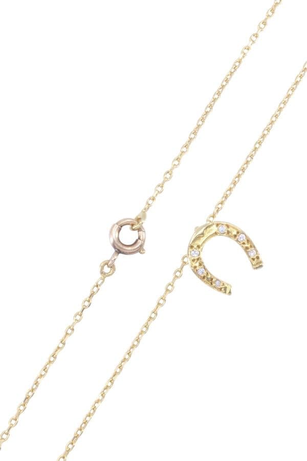 Collier Fer à Cheval Diamants - photo 3