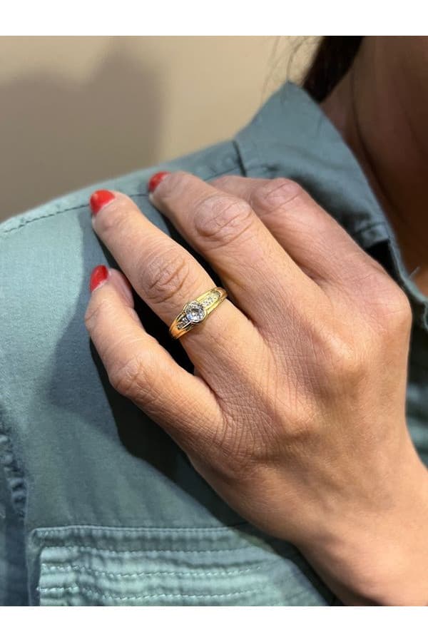 Bague Diamants Moderne - photo 2