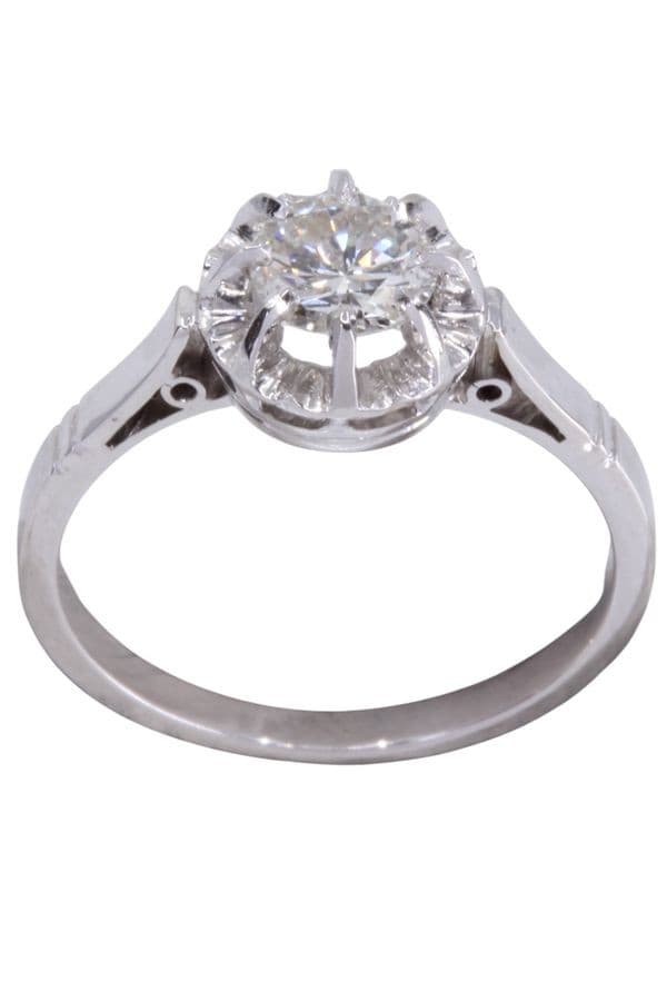 Solitaire Ancien Diamant