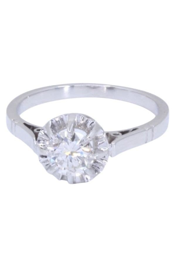 Solitaire Ancien Diamant - photo 6