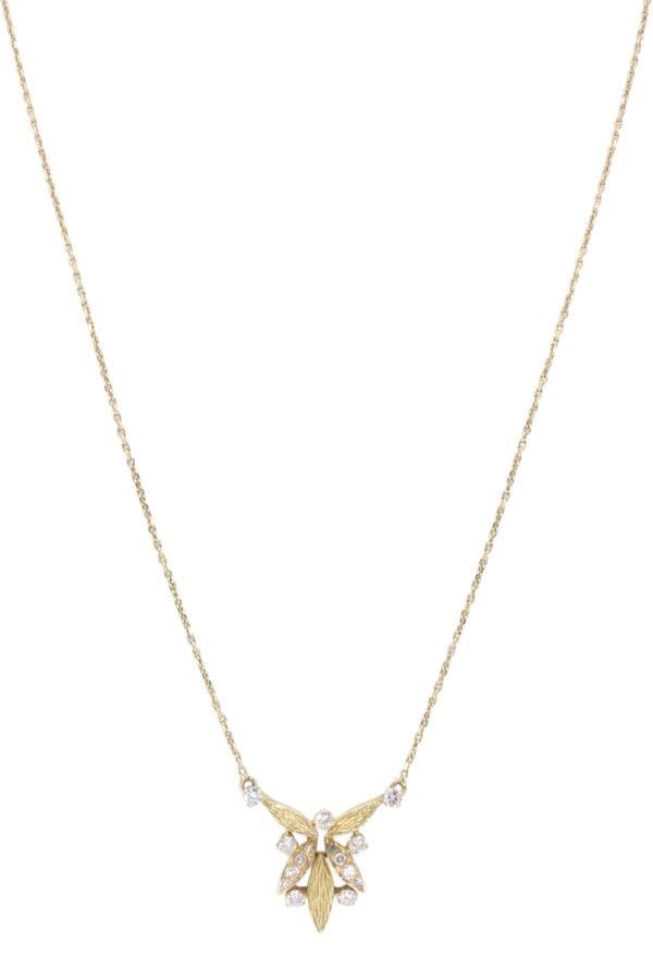 Collier Diamants Moderne
