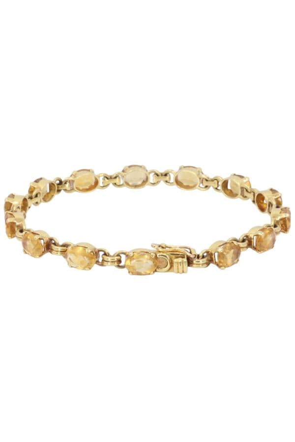 Bracelet Citrines Moderne