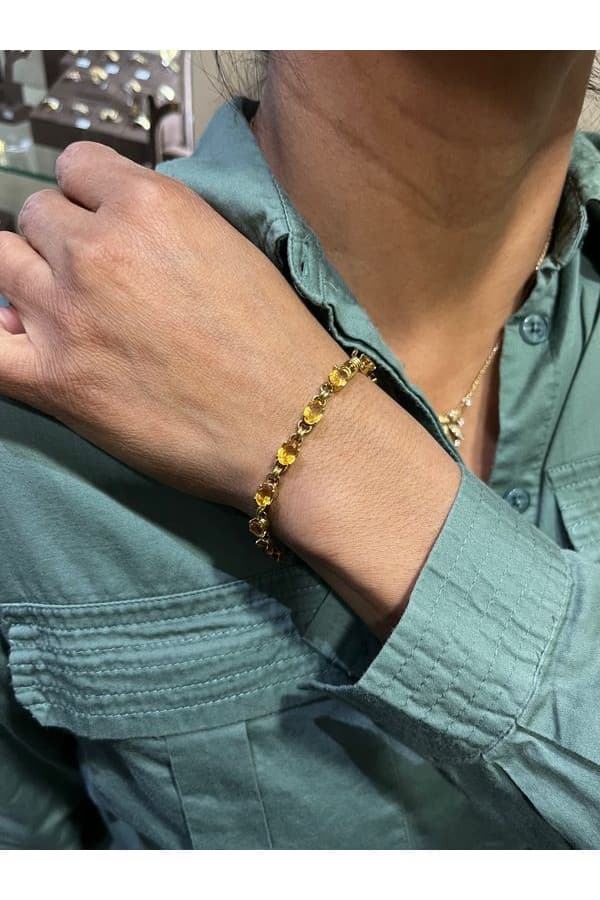 Bracelet Citrines Moderne - photo 2