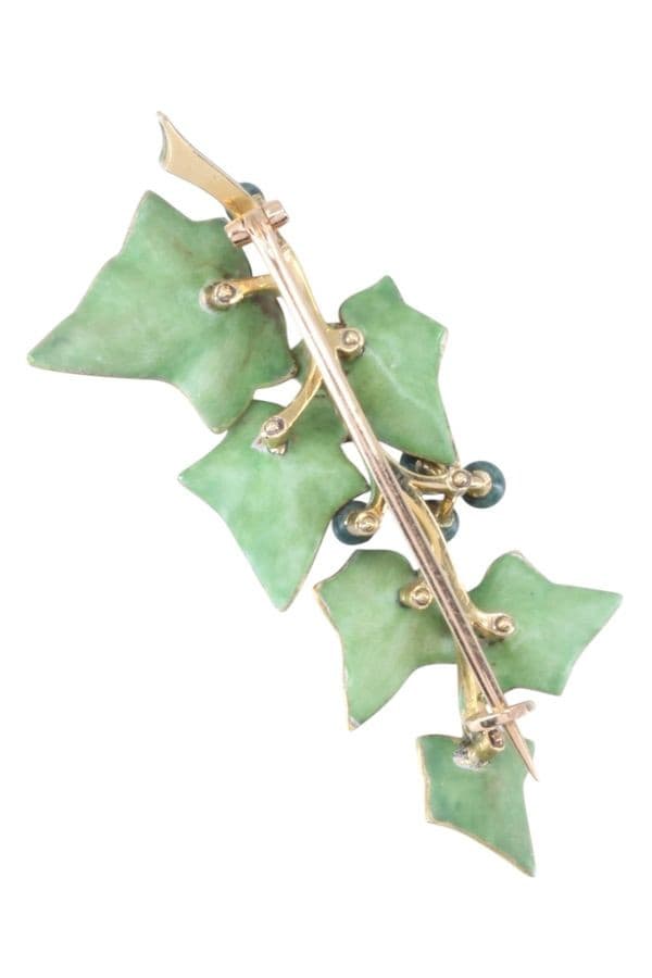 Broche Lierre Ancienne - photo 2