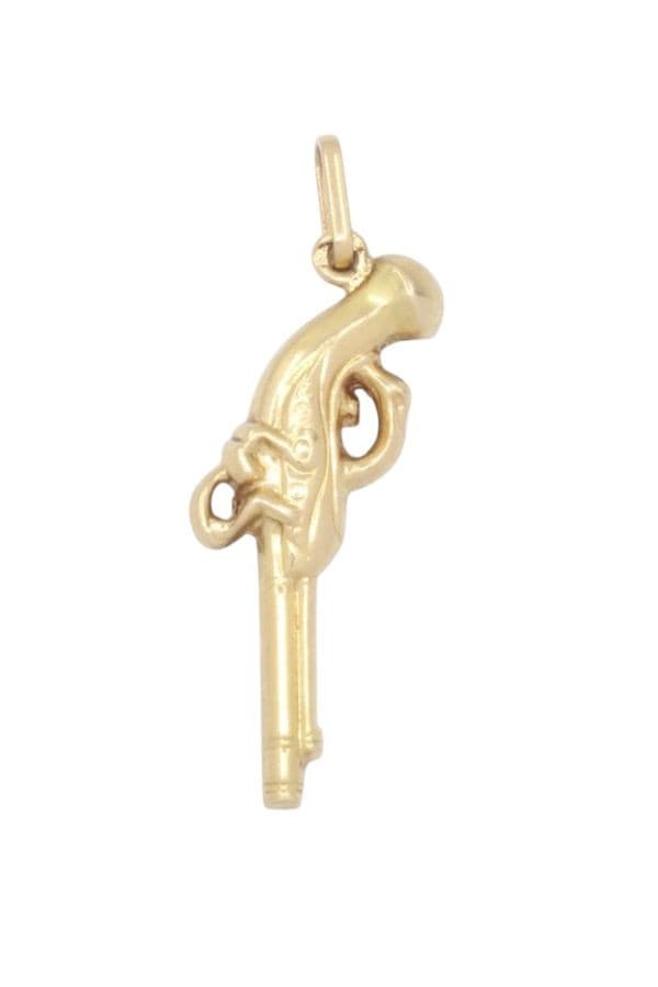 Pendentif Pistolet Moderne - photo 3
