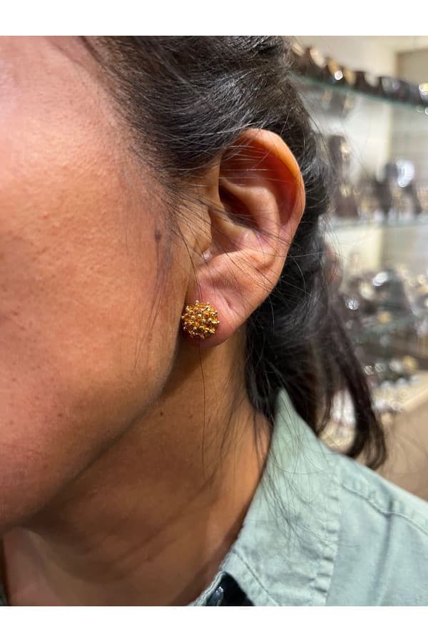 Boucles d'Oreilles Citrines - photo 2