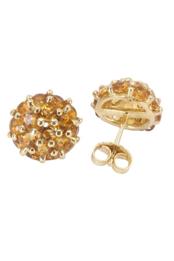 Boucles d'Oreilles Citrines - photo 3