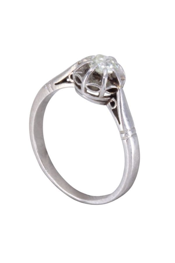 Solitaire Diamant Art-Déco - photo 4