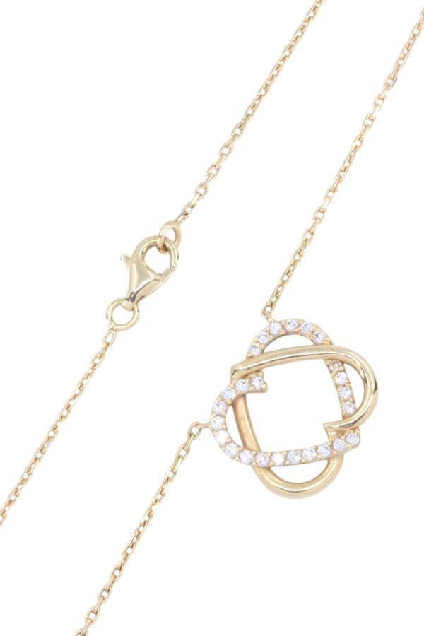 Collier Coeurs Entrelacés Diamants - photo 3