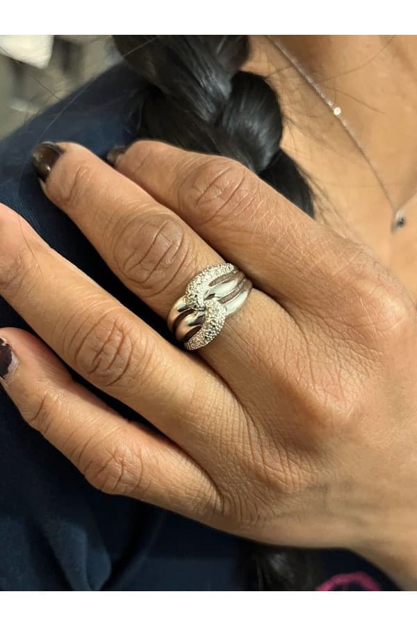 Bague Moderne Diamants - photo 2
