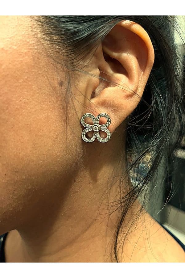 Mono Boucle d'Oreille Diamants - photo 2