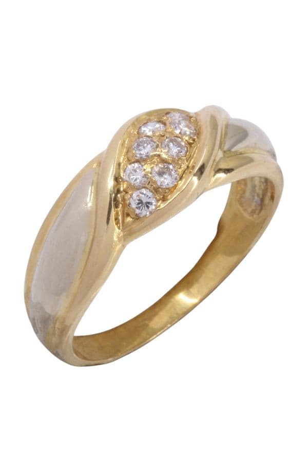 Bague 2 Ors Diamants - photo 3