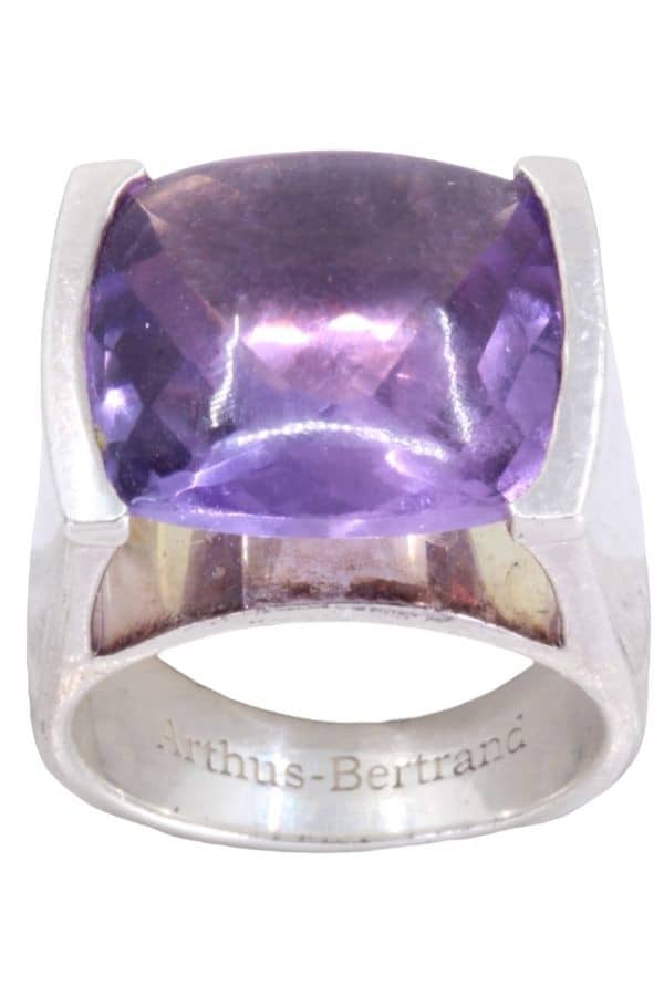 BAGUE ARTHUS BERTRAND AMÉTHYSTE, photo 2 sur 3