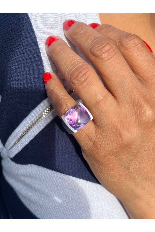 Bague Arthus Bertrand Améthyste - photo 2