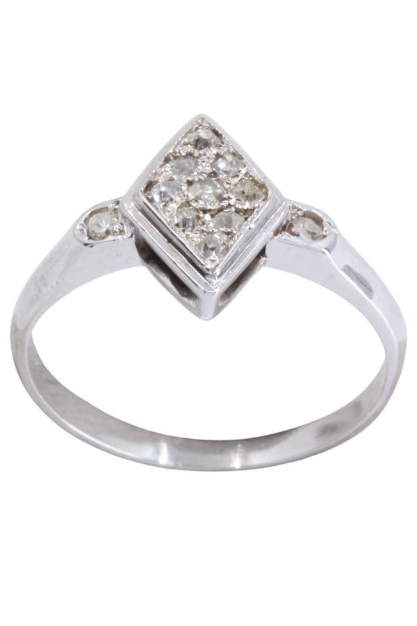 Bague Art-Déco Diamants