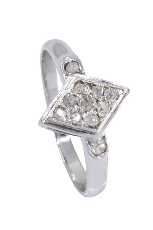 Bague Art-Déco Diamants - photo 5