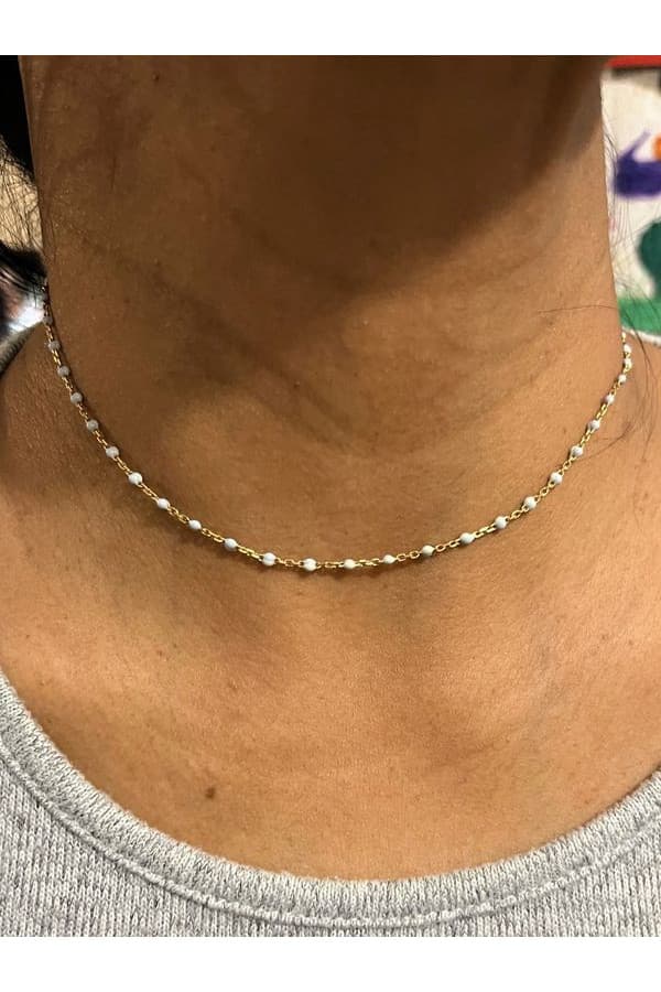 Collier Boules Émaillées - photo 2