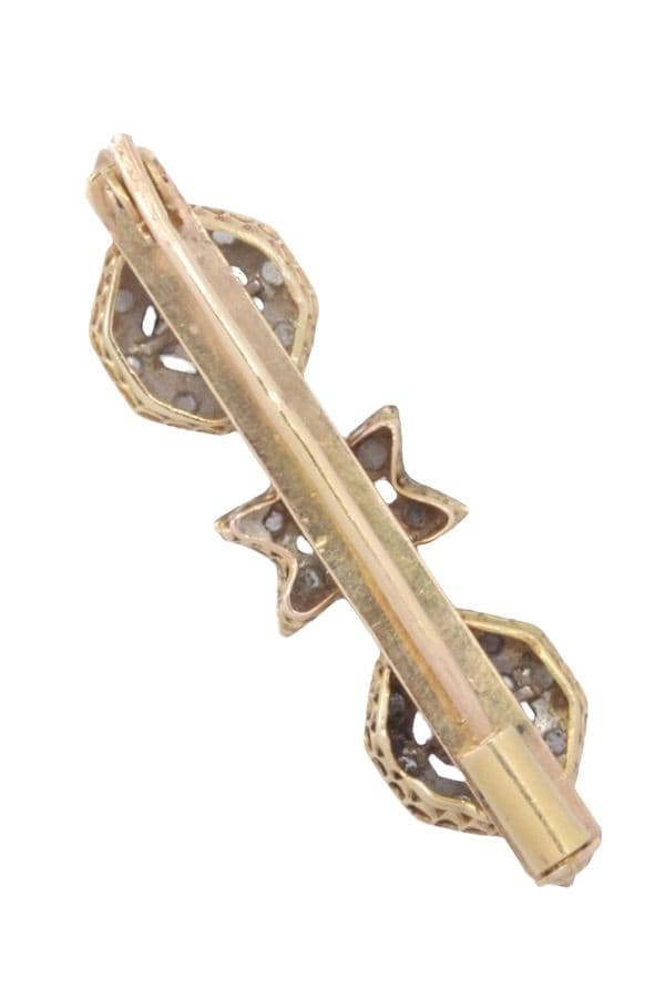 Broche Diamants Art-Nouveau - photo 3