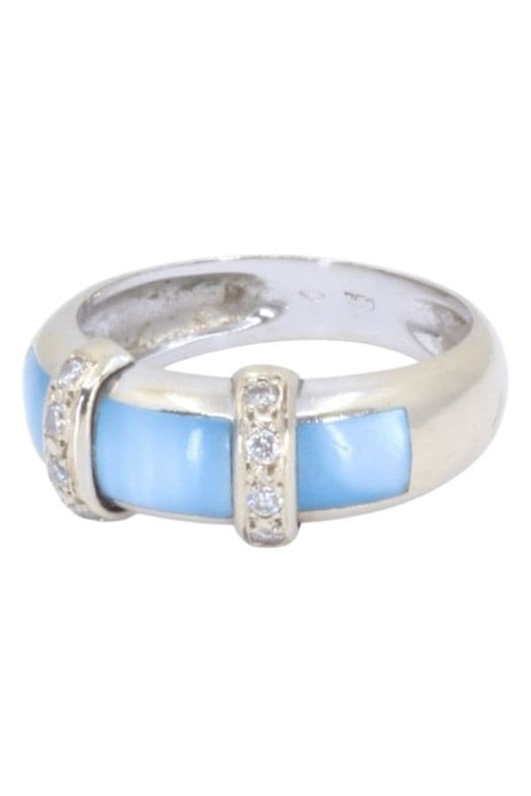 Bague Nacre et Diamants - photo 5
