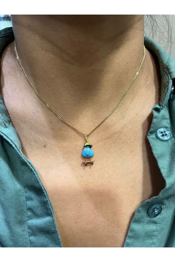 Pendentif Moderne Émaillé - photo 2