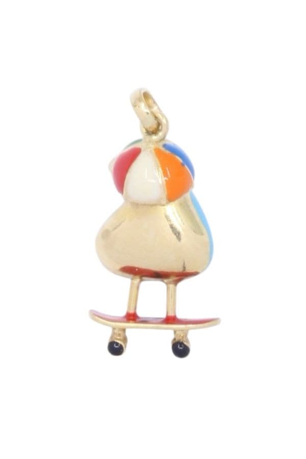 Pendentif Moderne Émaillé - photo 3