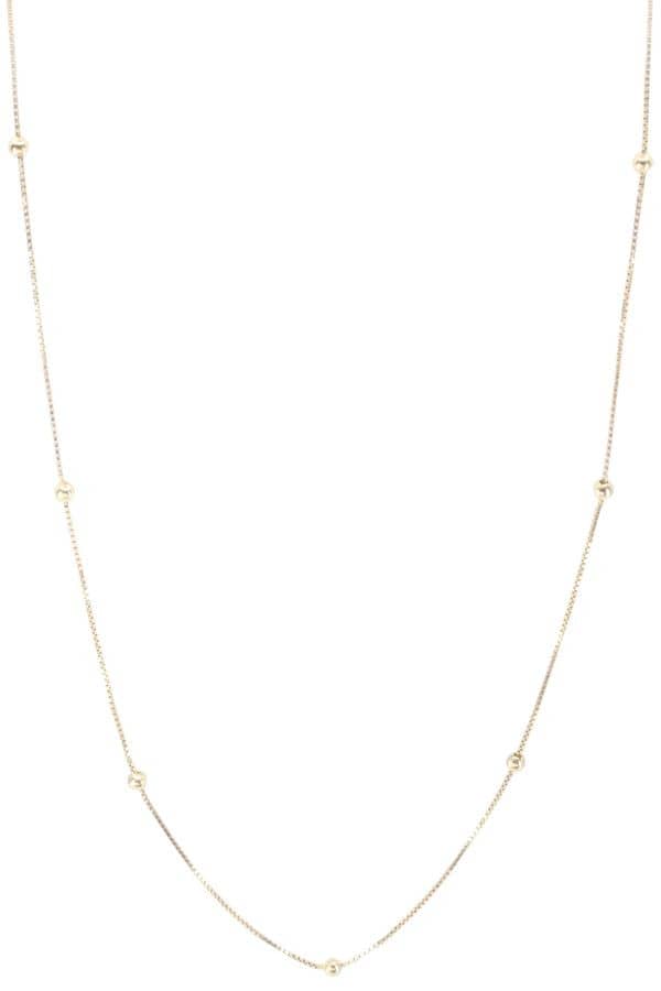 COLLIER MODERNE BOULES, photo 2 sur 3
