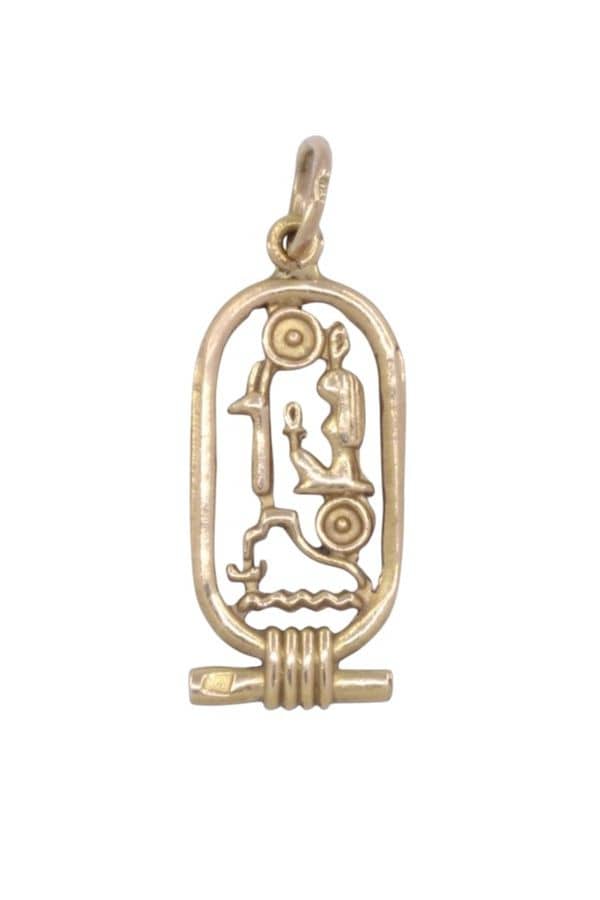 PENDENTIF CARTOUCHE ÉGYPTIEN, photo 2 sur 3