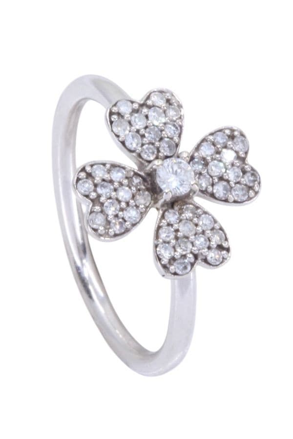 Bague Trèfle Diamants - photo 5