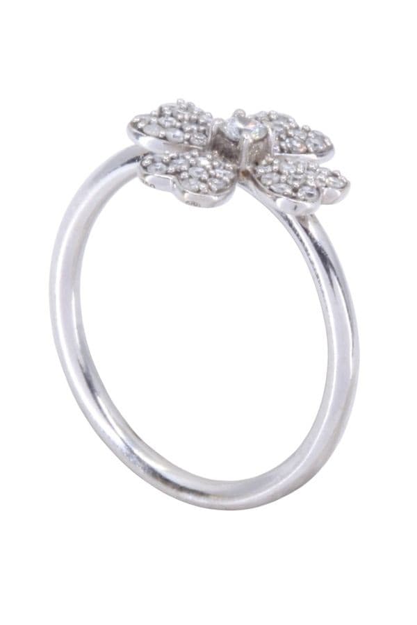 Bague Trèfle Diamants - photo 4
