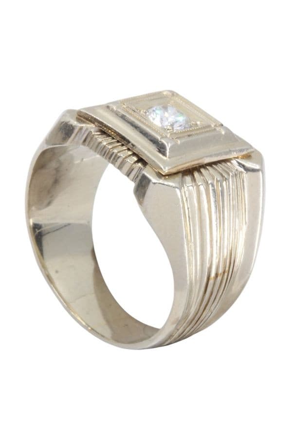 Chevalière Diamant - photo 4