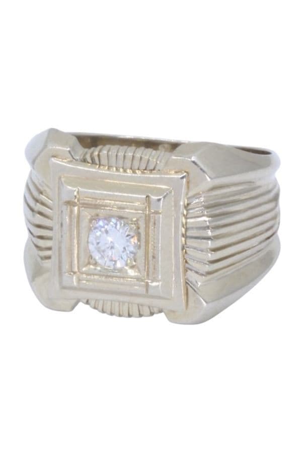 Chevalière Diamant - photo 6