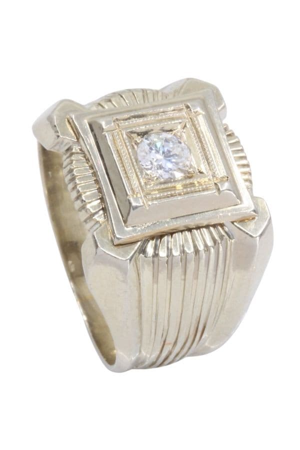 Chevalière Diamant - photo 5