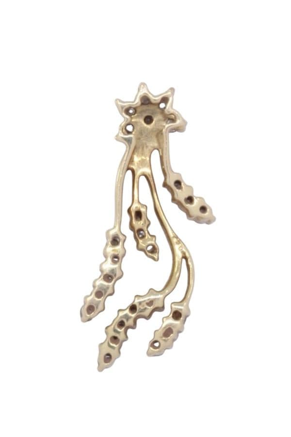 Pendentif Méduse Diamants - photo 3