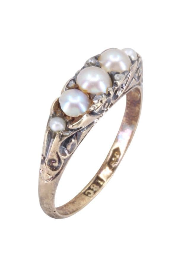 Bague Jarretière Perles - photo 3