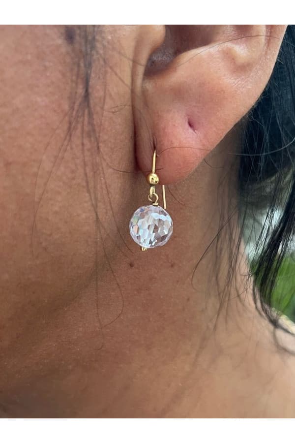 Boucles d'Oreilles Cristal - photo 2