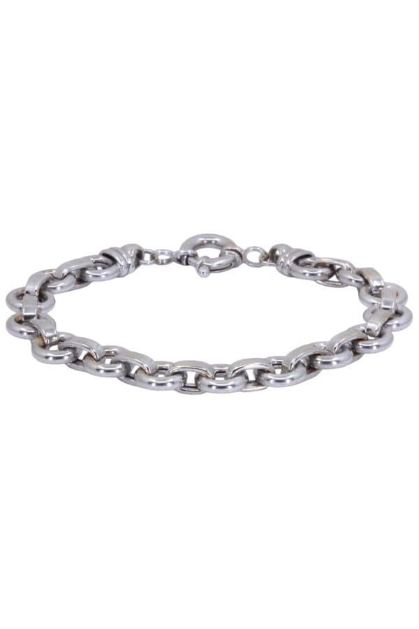 BRACELET MAILLE RONDE MODERNE, photo 2 sur 3