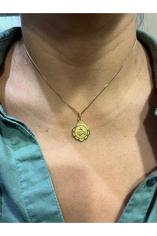 Medaille Scapulaire Ancienne - photo 2