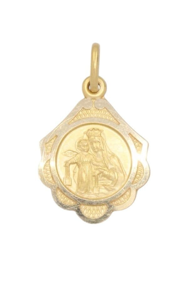 Medaille Scapulaire Ancienne - photo 3