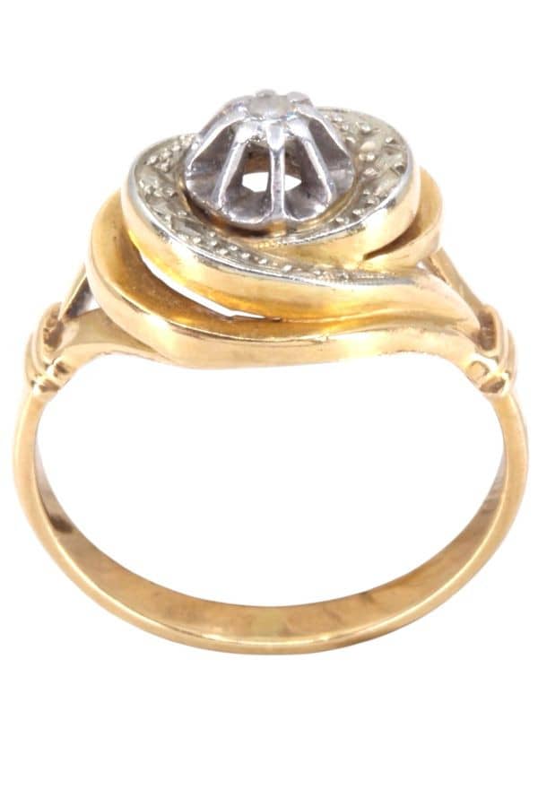 BAGUE TOURBILLON DIAMANTS, photo 2 sur 3