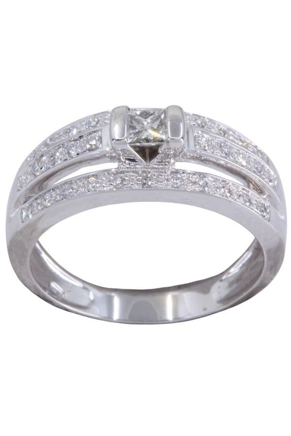Bague Moderne Diamants